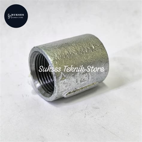 jual socket galvanis drat   socket drat