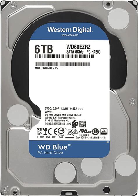 Yahoo オークション Western Digital WD60EZRZ 6TB 3 5インチ内蔵ハ