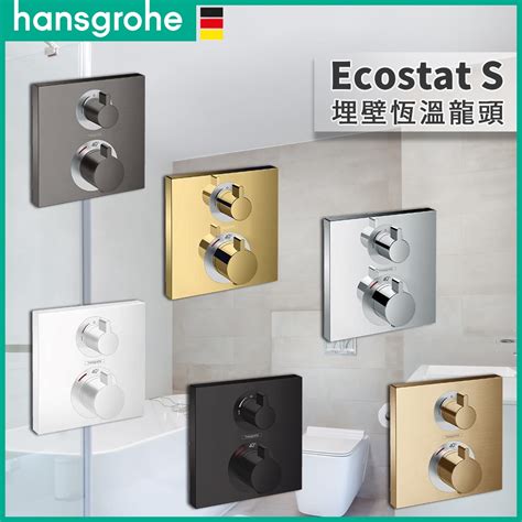 🔥 實體店面 德國品牌 Hansgrohe 漢斯格雅 Ecostat S 壁埋 恆溫 雙出水龍頭 水龍頭 15714 蝦皮購物