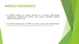 Modelo Educativo Univim Ppt Descarga Gratuita