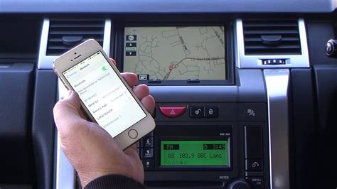 Pairing An IPhone To The Bluetooth System In An 2007 56 LAND ROVER