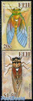 Stamp Fiji Insects V Collecting Stamps Postbeeld