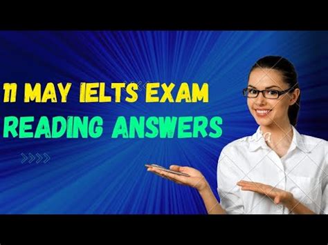 Ielts May Reading Answers Evening Slot May Ielts Exam