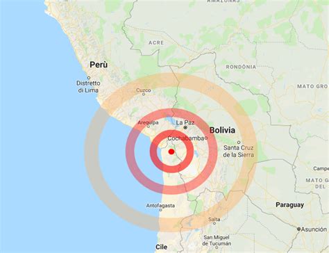 Cile Forte Scossa Di Terremoto Vicino Arica Dati Usgs