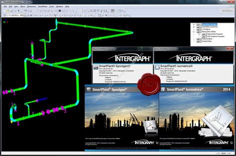 Intergraph SmartPlant Spoolgen + Isometrics 2014 v08.00.00.02 نرم افزا