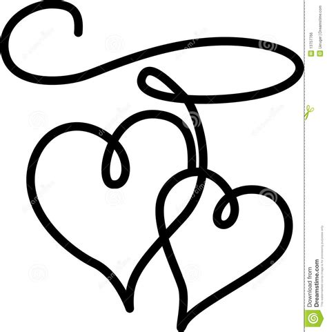 Interlocking Hearts Clipart | Free download on ClipArtMag