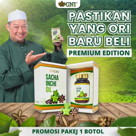 Hq Minyak Sacha Inchi Ustaz Hanafi Original Gni Pakar Merawat Penyakit