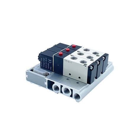 Multi Pin Plug Pneumatic Solenoid Valve Island China Valve Island For