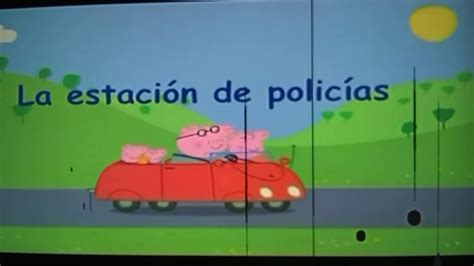 Peppa pig La estación de policías En lngles discovery kids Parte 1