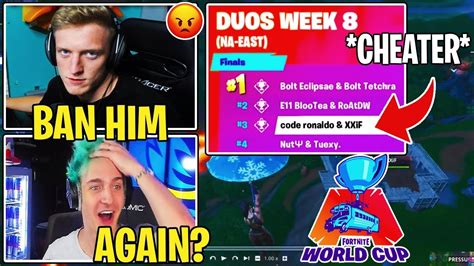 Tfue Streamers React To Pro Player Xxif CHEATING AGAIN In Fortnite