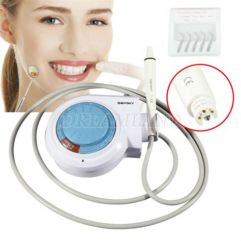 Dental Ultrasonic Piezo Scaler With Handpiece Tips Fit Ems F Dentist