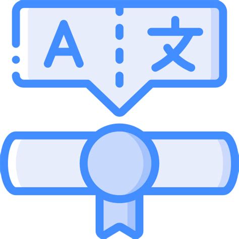 Certificate Basic Miscellany Blue Icon