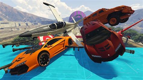 Batalla Con Todos Los Veh Culos De Gta V Online Youtube