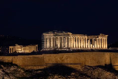 Greek temple night Stock Photos, Royalty Free Greek temple night Images ...