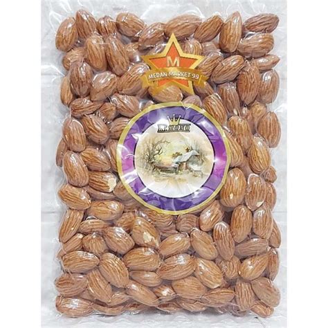 Jual Kimono Kacang Almond Panggang Utuh 200gr Whole Roasted Almond