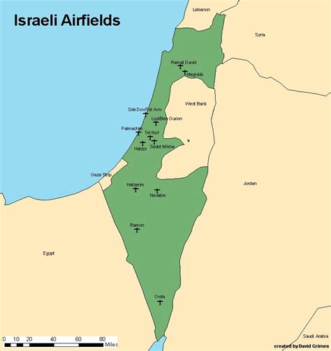 Israel Airfields