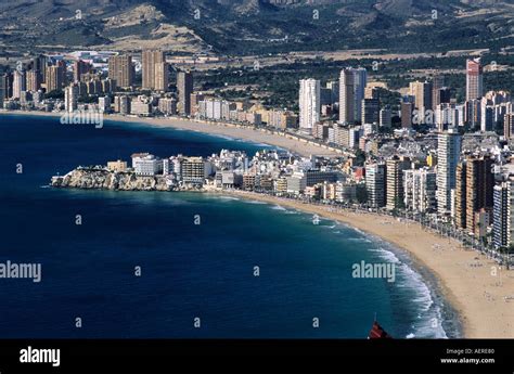 Benidorm s panoramic old town and Castle Benidorm s beaches Benidorm ...