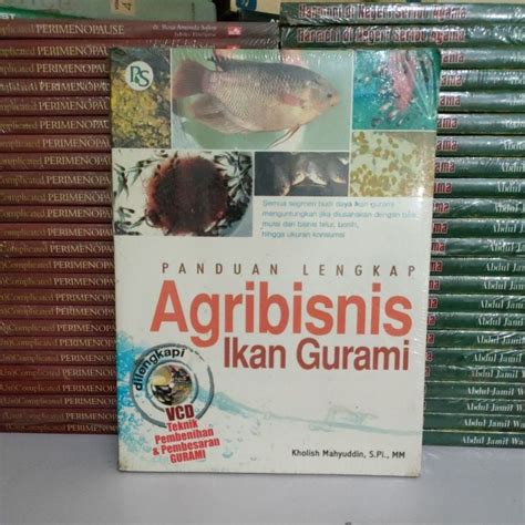 Jual Buku Original Buku Panduan Lengkap Agribisnis Ikan Gurami