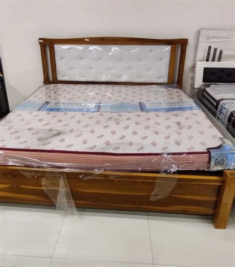 Teak Wood King Size Cot With Storage At In Hyderabad Id