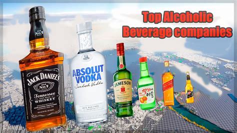 The Best Selling Alcohols In The World Jack Daniels And Jameson Youtube