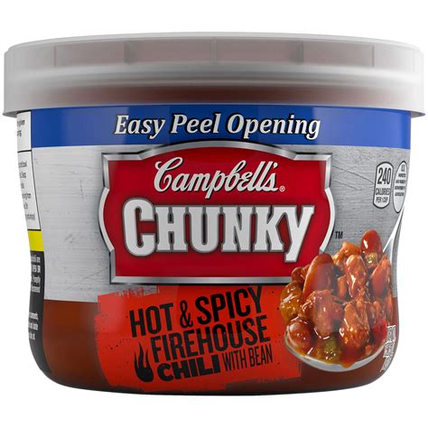 Campbell S Chunky Hot Spicy With Beans Chili Oz Fred Meyer Hot Sex