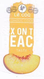 Drink Label Sex On The Beach A Le Coq AS EstoniaCol EE CIDER