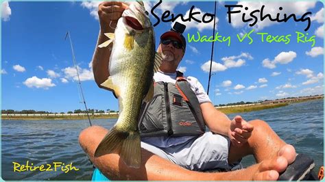 Senko Fishing For Big Bass Wacky Rig Vs Texas Rig Youtube