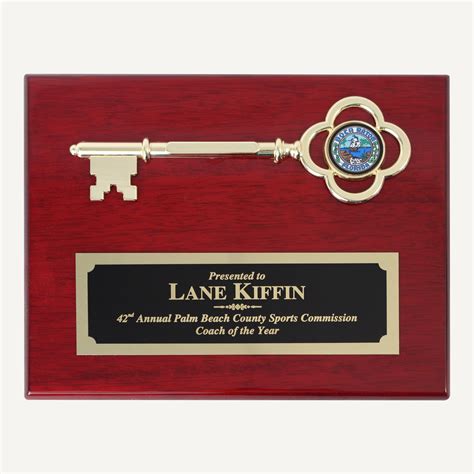 Key Plaques And Display Cases Engraving Awards And Ts