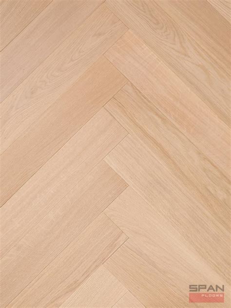 Oak Vanilla Herringbone Span Floors