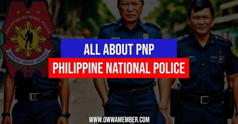 PNP Philippine National Police Purpose Functions And