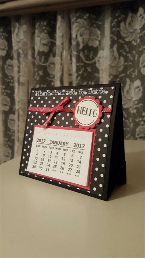 Cute Desk Top Calander Calendar Craft Desk Calendar Craft Mini