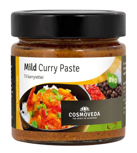 Cosmoveda Curry Paste Mild 175 g øko