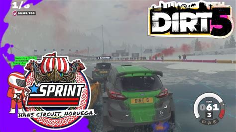 Dirt 5 Sprint Hans Circuit Level Hard 1st Place Gameplay Ford