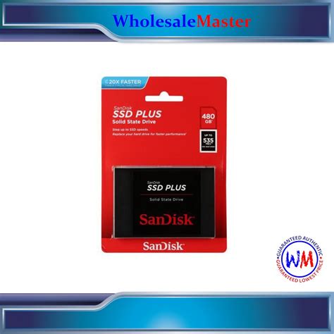 Sandisk SSD Plus Solid State Drive 480GB SDSSDA 480G Shopee Philippines