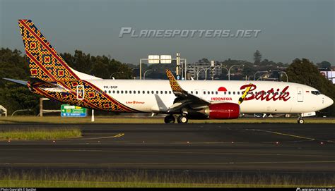 PK BGP Batik Air Boeing 737 86N WL Photo By GuoZeyi ID 1616512