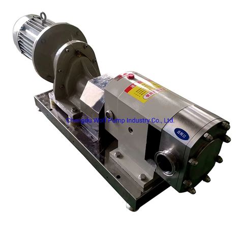 High Viscosity Stainless Steel Positive Displacement Sanitary Cam Pump