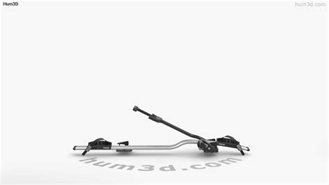 View Of Thule Proride Roof Mounted Bike Rack D Model