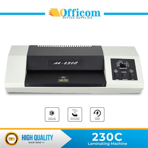 Officom C Hd A Hot And Cold Laminating Machine Reverse Feeding