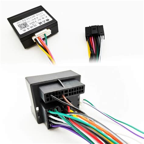 16 Pin To QuadLock Wiring Harness CAN Bus Decoder 16P Plug Car Android