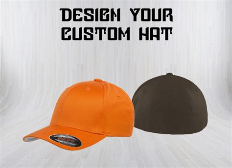 Custom Embroidered Flexfit Hats Personalized Cap Etsy