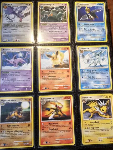 CARTE POKÉMON SET Rare Unco Co Trainer D P Aube Majestueuse État Nm M