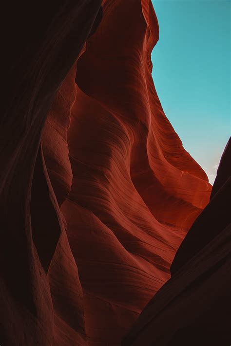 Cave Canyon Mountains Stone Wavy Hd Phone Wallpaper Peakpx