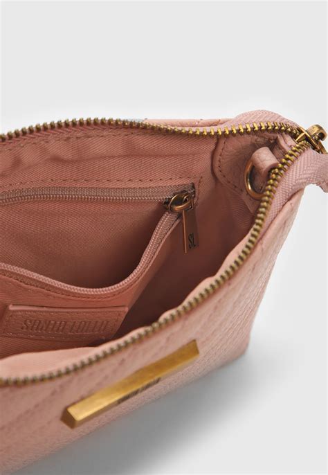 Bolsa Transversal Santa Lolla Pequena Matelassê Nude Compre Agora Dafiti Brasil