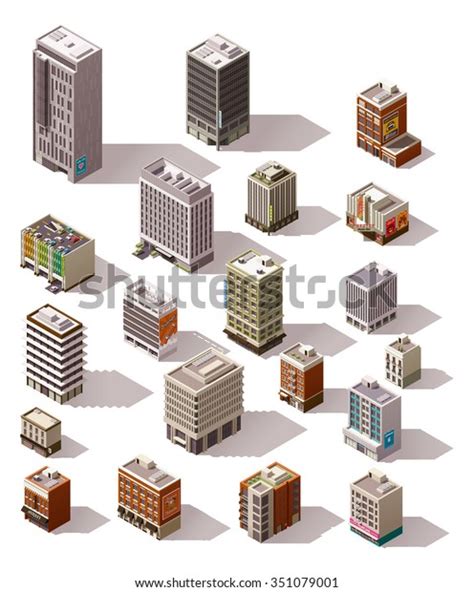 Icono Vectorial Isométrico O Elementos Infográficos Que Representan