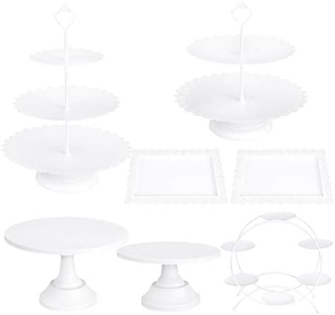 Amazon Hedume Set Cake Stands Metal Cupcake Stand Set With