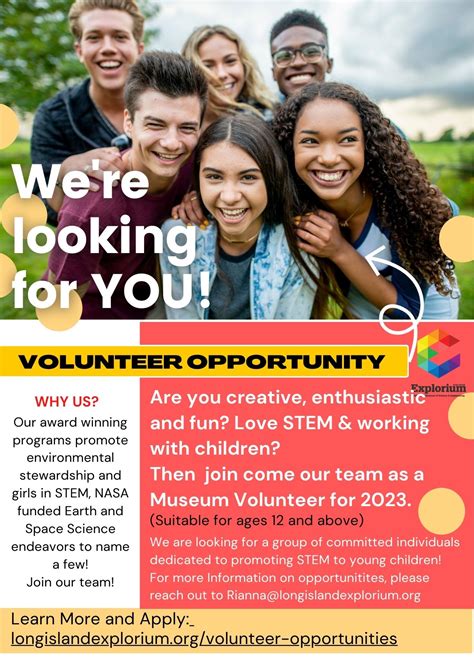 Volunteer Opportunities