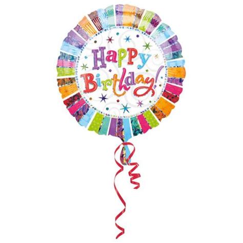 Ballon Mylar Happy Birthday Aux 1001 Fêtes