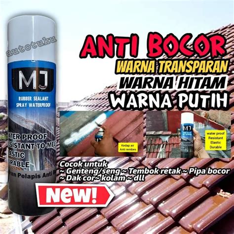 Jual Anti Bocor Semprot Spray Ajaib Multifungsi Penambal Bocor Atap