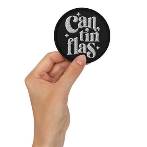 Cantinflas Logo Embroidered Patch | Cantinflas' Official Site And Shop