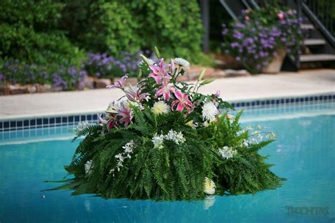 Floating Flowers For Pool Wedding Backyard Wedding I Ve Always